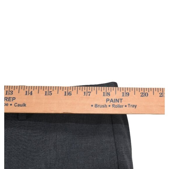Uniqlo Pants Mens Size Large (36x38) Gray Ezy Ankle Length Dress Pants - Picture 6 of 9